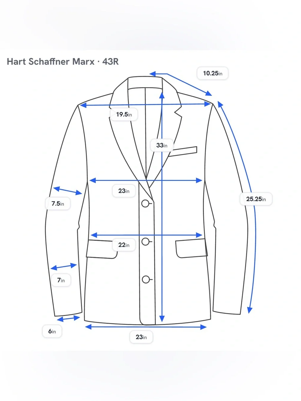 Hart Schaffner Marx 1887 Gray Checkered Blazer